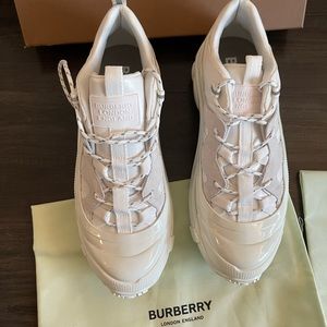 Burberry sneakers for men brand new with in box